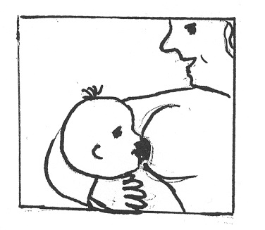Baby borst of fles geven